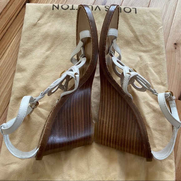 Louis Vuitton wedge sandals - Picture 4 of 8